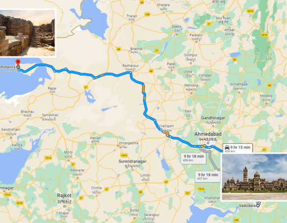 Travel from Vadodara to Dholavira to witness UNESCO recognised World Heritage Site