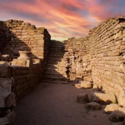 Archaeological excavations at the Harappan civilisation, Dholavira, Kutch